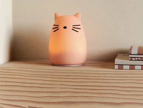 Liewood cat/rose natlampe Winston